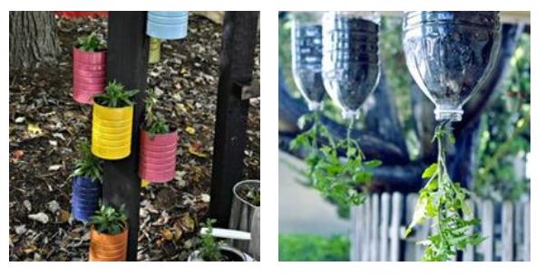 Trucos de reciclaje economicos para crear jardines asombrosos
